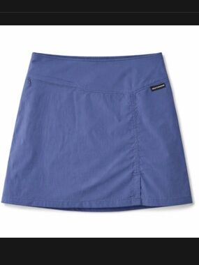 Patagonia Continental Hideaway Skirt Skort Blue Nylon Size 6